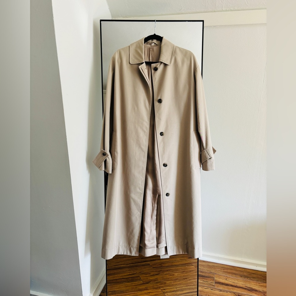 COS Tan Trench Coat